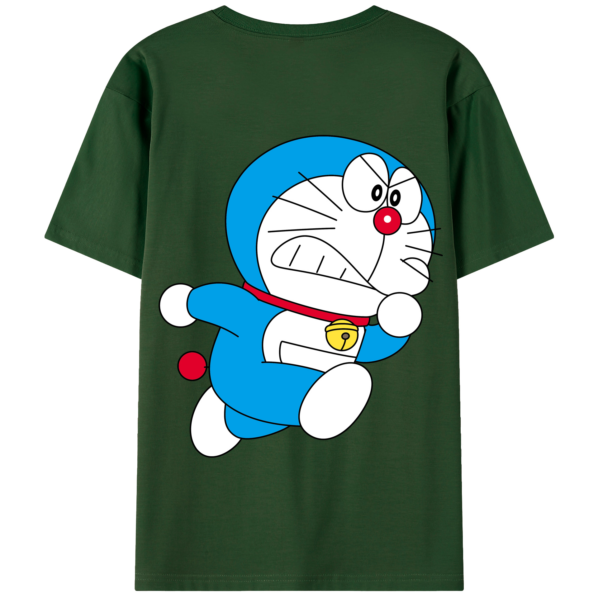 （画像用） ドラえもん Doraemon 綿100％半袖Tシャツ（背面プリント）